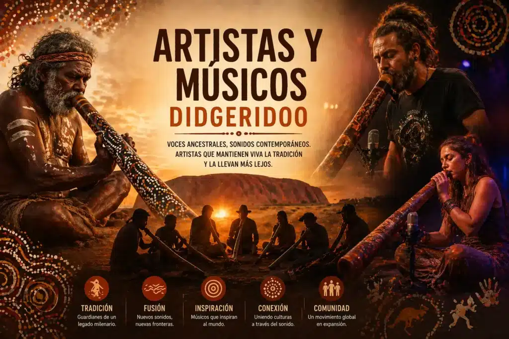 Artistas y músicos del didgeridoo