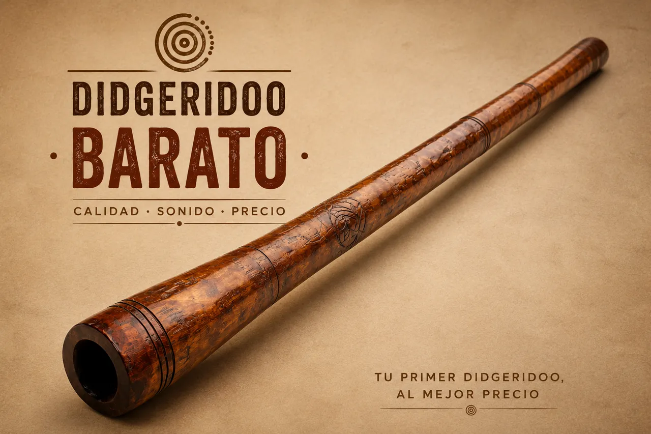 Didgeridoo barato: guía de modelos económicos con buena calidad y sonido
