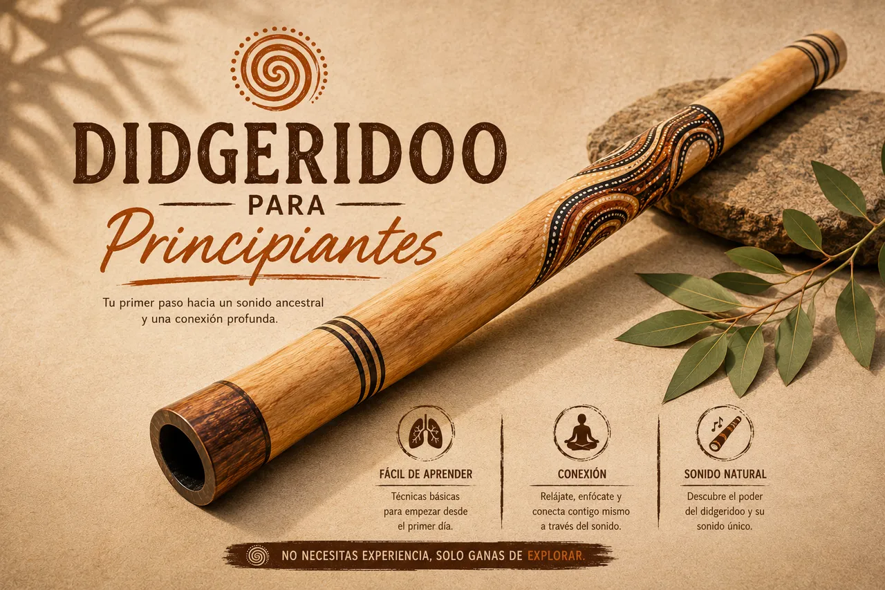 Didgeridoo para principiantes: guía de iniciación al instrumento