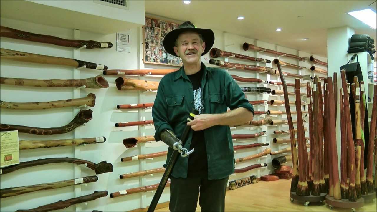 Demostración del didjeribone de Charlie McMahon
