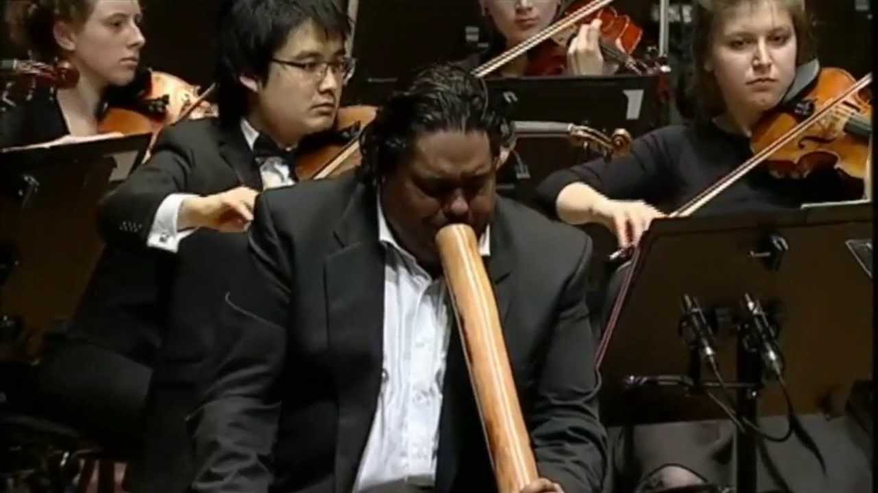 William Barton: didgeridoo y orquesta en la Ópera de Sídney