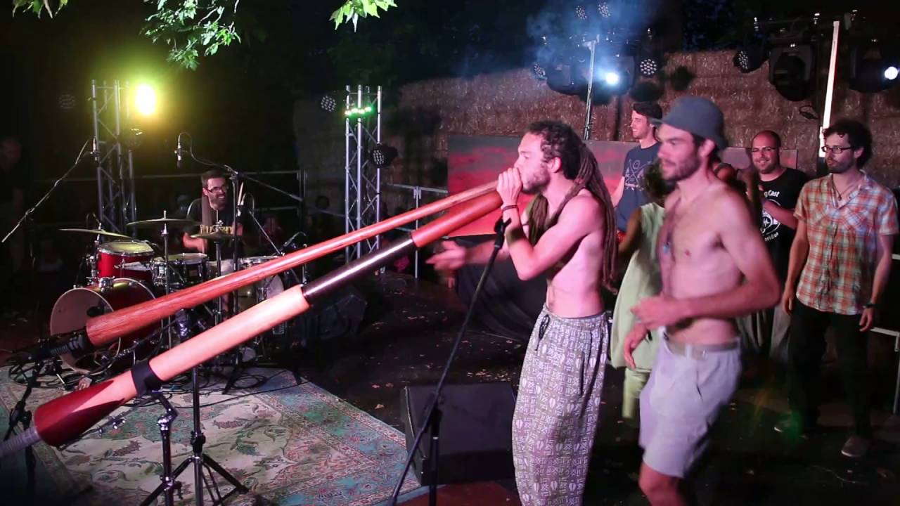 All Star Didge en el festival Le Rêve de l'Aborigène 2016